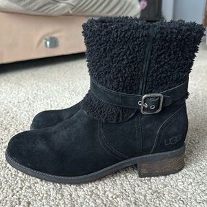 UGG buckle boot